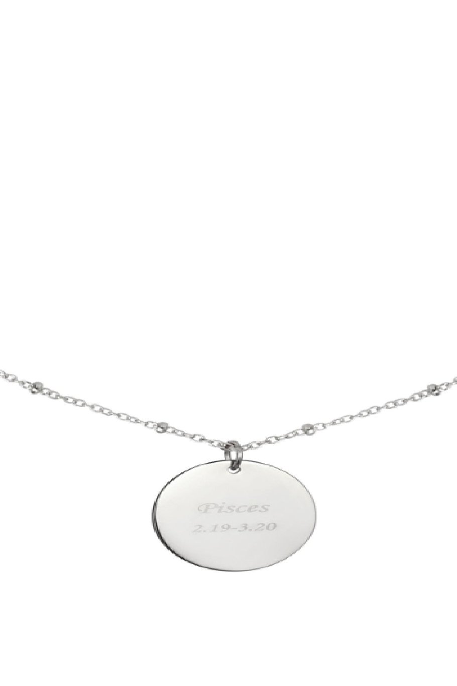 Ketting Constellation - Vissen Zilver Stainless Steel Afbeelding3